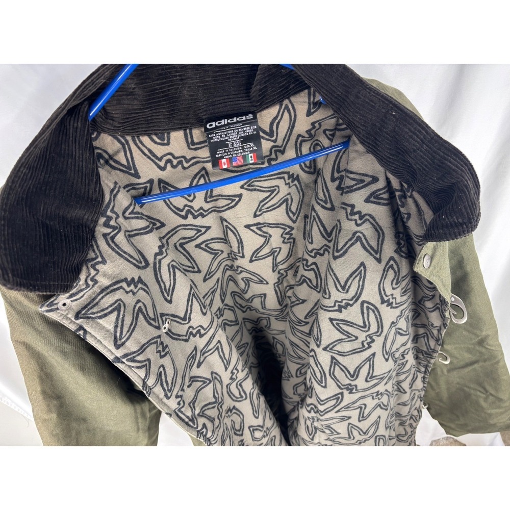 Adidas Fireman Clasp Embroidered Jacket size XL - Picture 2 of 8